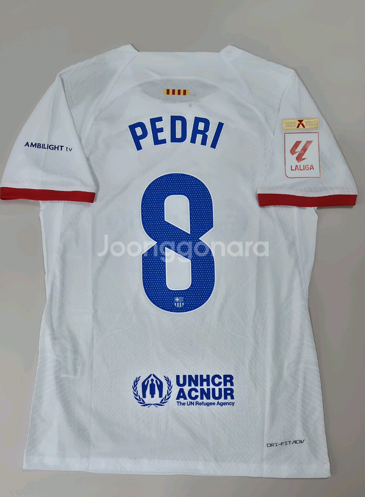 23-24 바르셀로나 어웨이 페드리 유니폼 L--0