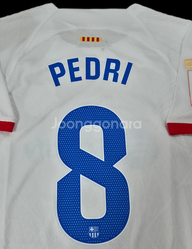 23-24 바르셀로나 어웨이 페드리 유니폼 L--8