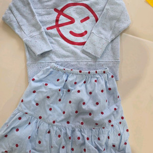 윙켄 2y 맨투맨 스커트