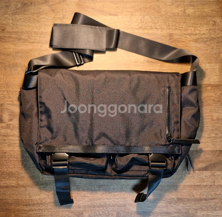 SSRL Dual Pocket Messenger Bag--2