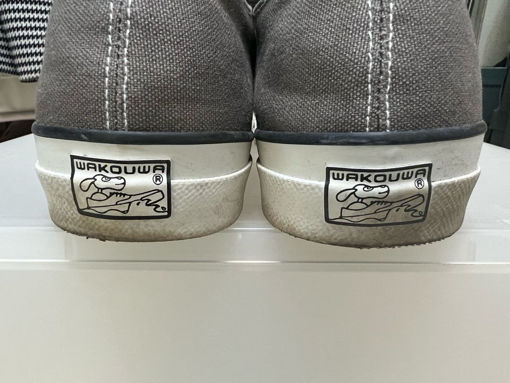 아나토미카 와쿠와 덱슈즈 그레이 275사이즈 이미지