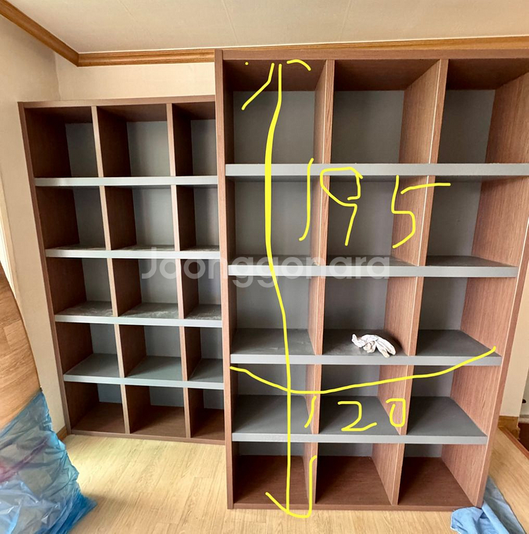 5x3 책장 2개 일괄--0