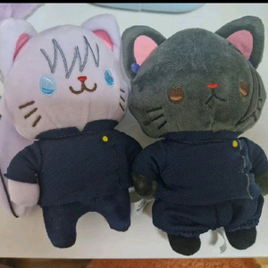 일괄) 주술회전 아이마스크 고양이 고죠게토