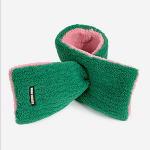 보보쇼즈 넥워머 그린/핑크