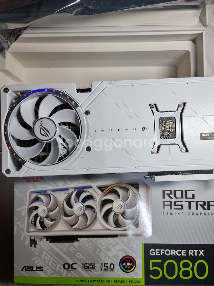 ASUS Astral 5080 WHITE OC 대원판--2