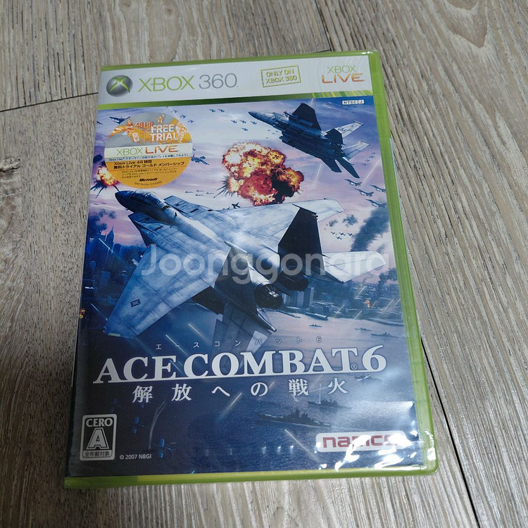 XBOX360 에이스컴뱃6 일판신품--0
