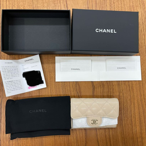 샤넬 카드홀더