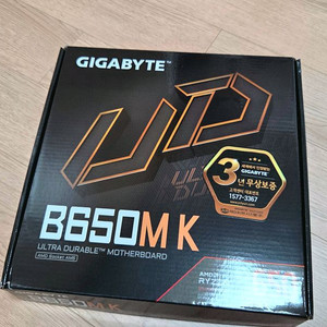 기가바이트 B650M K 미사용 새제품