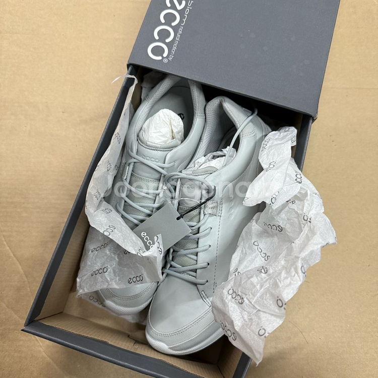 에코 남성 골프화 새거 그레이 275-280--0