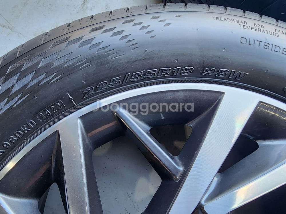 디올뉴 그랜저 GN7 18인치 임판 휠타이어(아이오닉6--7