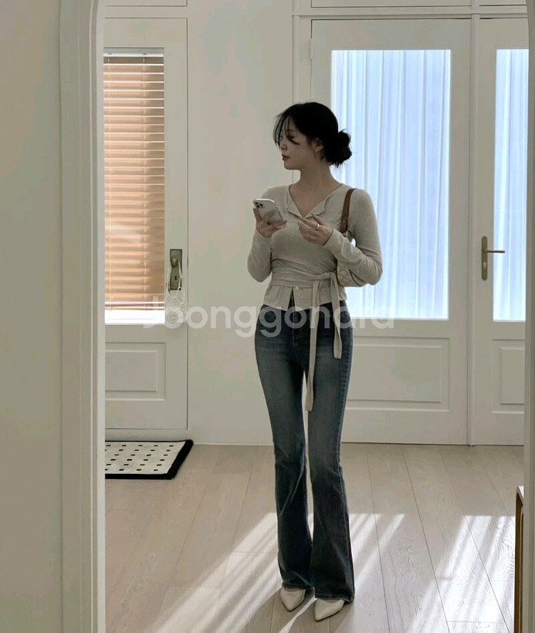 랩 가디건 티셔츠 새상품--5