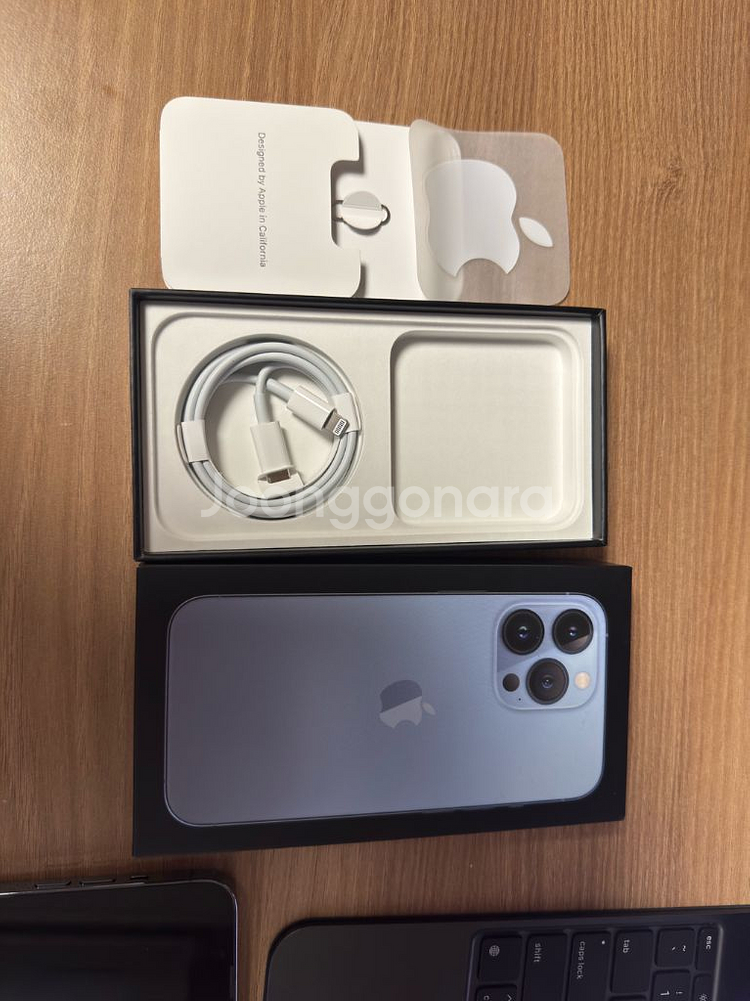 아이폰13 프로 시에라 블루 256GB--1