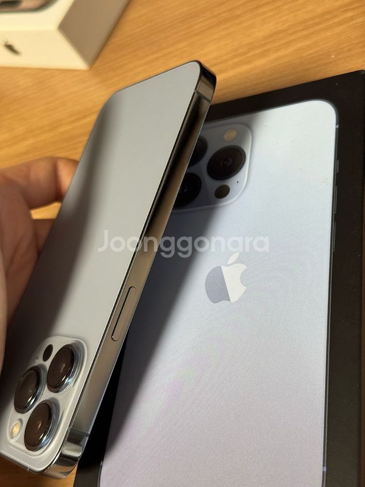 아이폰13 프로 시에라 블루 256GB--4