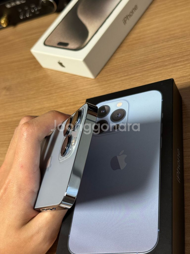 아이폰13 프로 시에라 블루 256GB--3