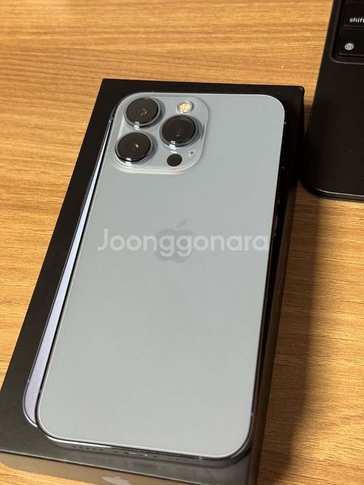 아이폰13 프로 시에라 블루 256GB--9