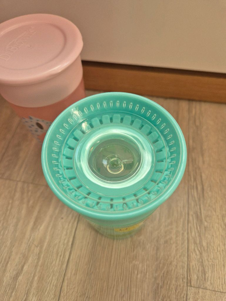 닥터브라운/ 유아 정글 360도 흘림방지 트레이닝컵 2--5