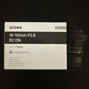 SIGMA 18-50mm F2.8 렌즈 소니