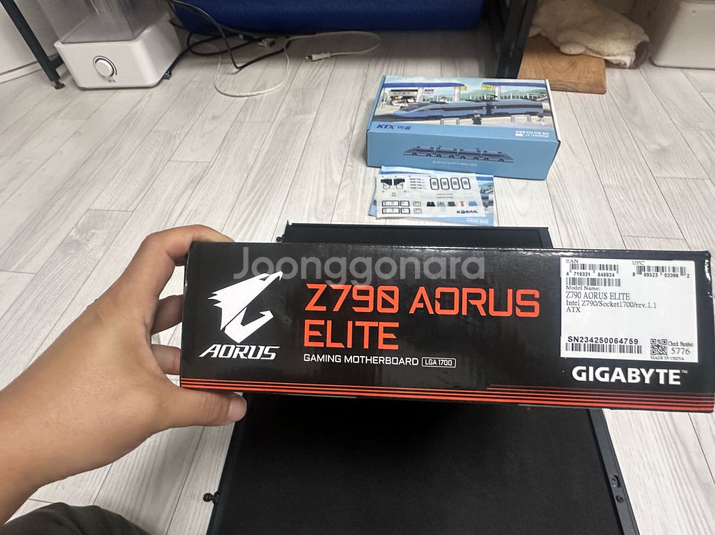 13900k + aorus elite 메인보드--3