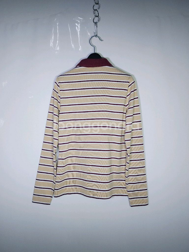 BEANPOLE 빈폴 카라배색 긴팔 카라티--1