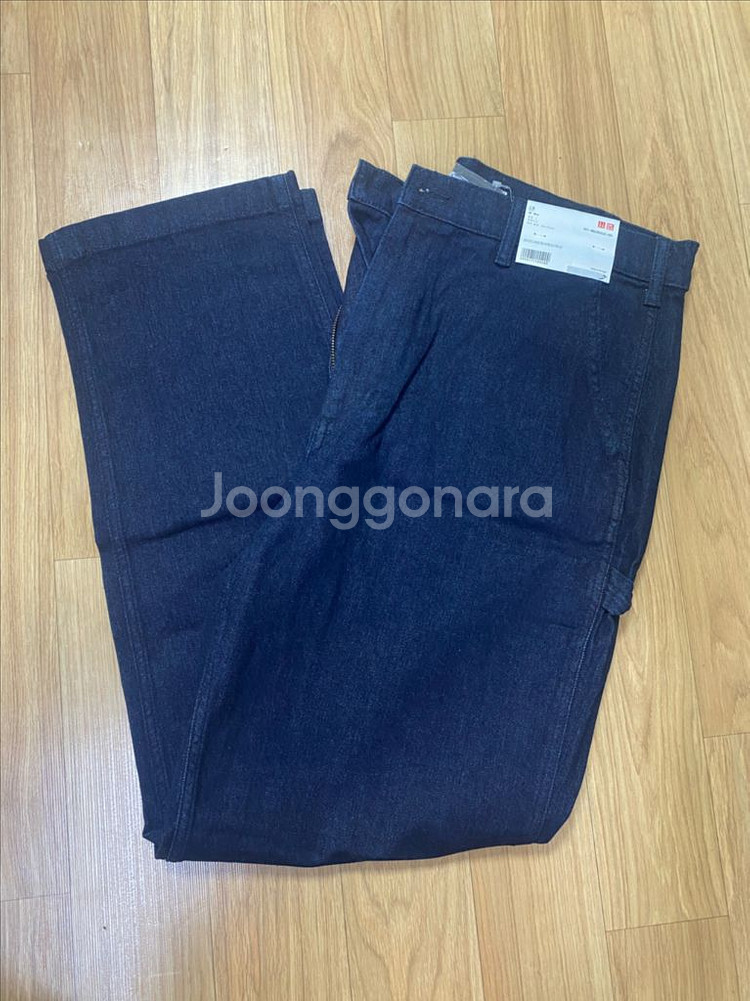 유니클로 와이드피크워크팬츠(데님) 컬러별로 판매합니다.--2