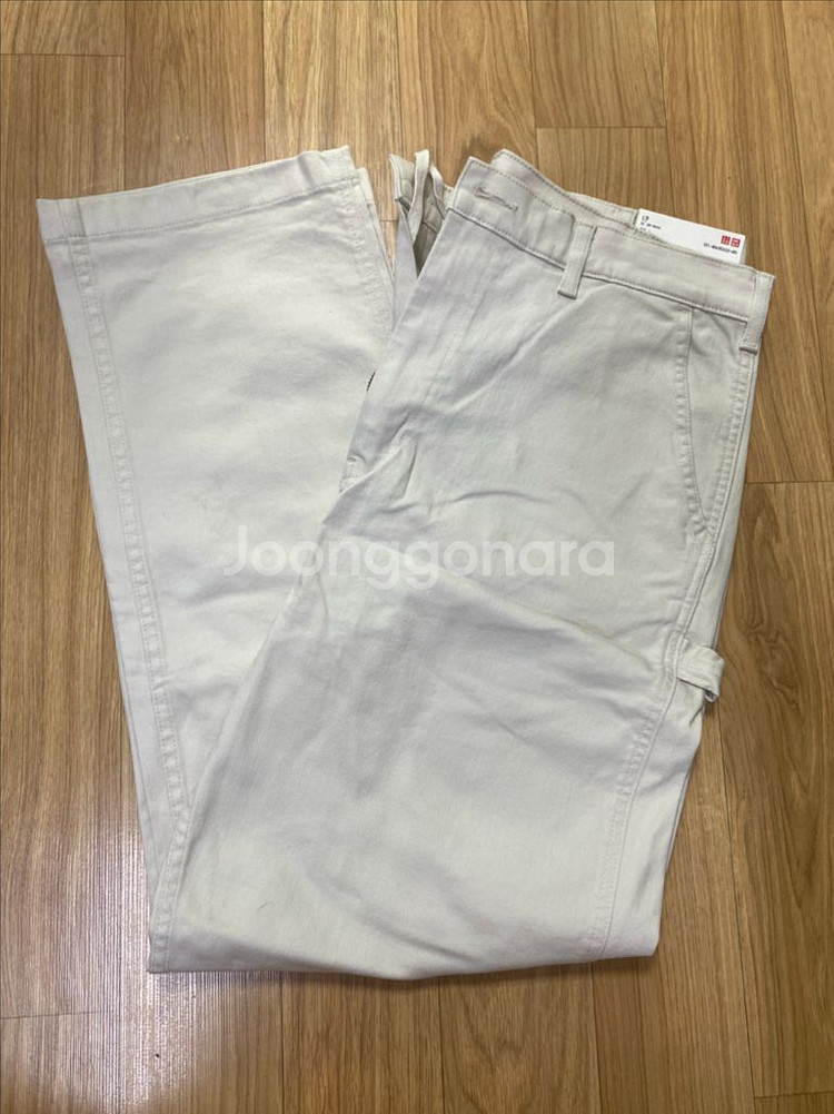 유니클로 와이드피크워크팬츠(데님) 컬러별로 판매합니다.--4