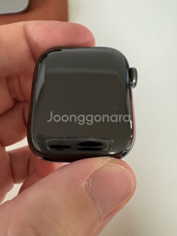 애플워치8 느와르 에르메스 41mm 팝니다--6