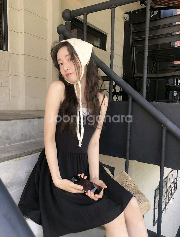 더바넷 st 니트 헤어 커치프 보넷 바라클라바 프레클--0