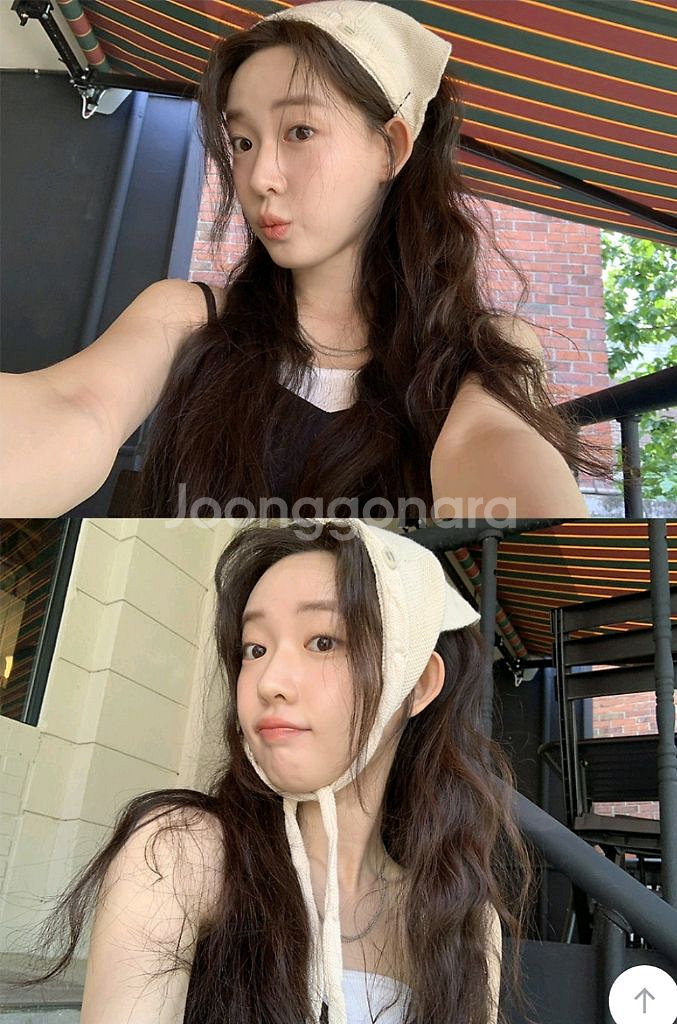 더바넷 st 니트 헤어 커치프 보넷 바라클라바 프레클--1