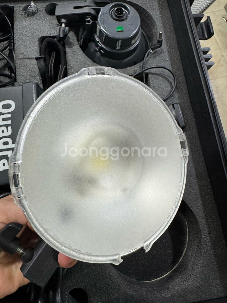 Elinchrom Quadra 조명 키트 배터리 없음--4