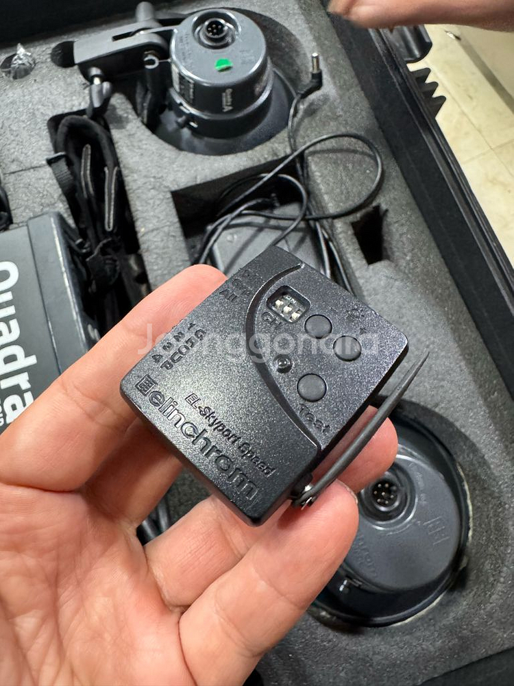 Elinchrom Quadra 조명 키트 배터리 없음--5