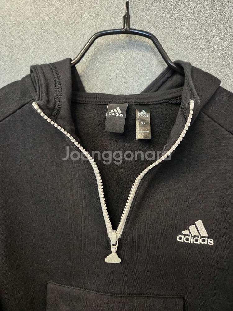 아디다스 반크롭 후드티--3