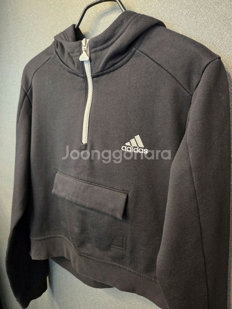아디다스 반크롭 후드티--2