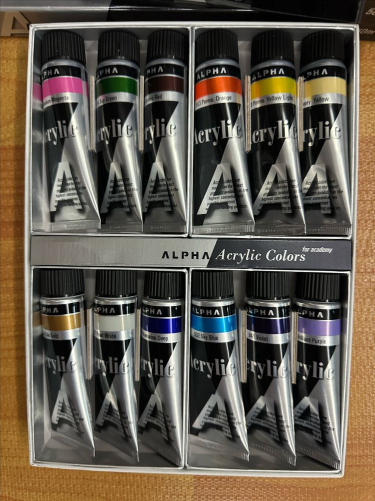 알파 아크릴물감(50mL)--3