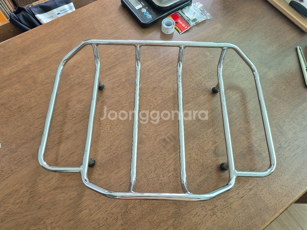 할리데이비슨 투어링용 투어백 짐받이 크롬레일--2