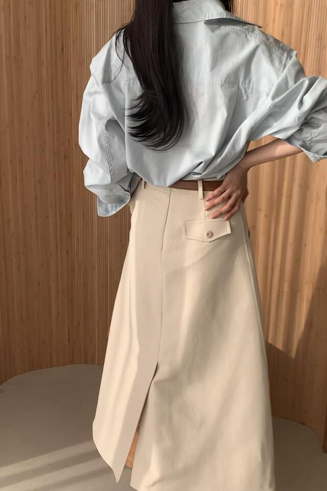 보웬 베인 A라인 스커트 새상품--1