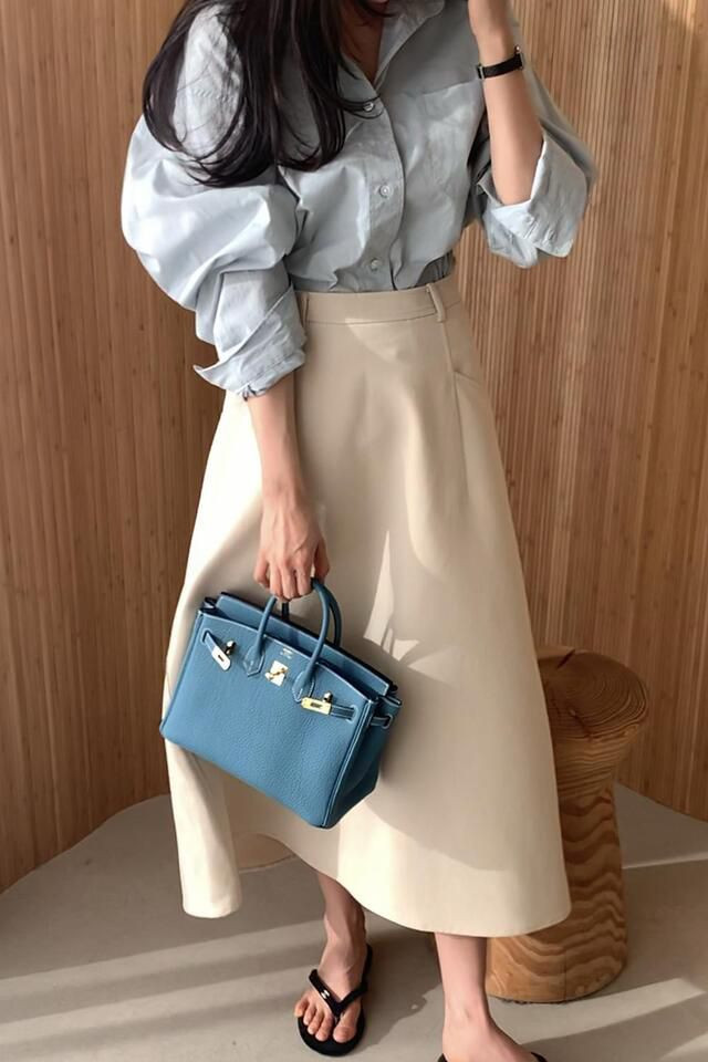 보웬 베인 A라인 스커트 새상품--2