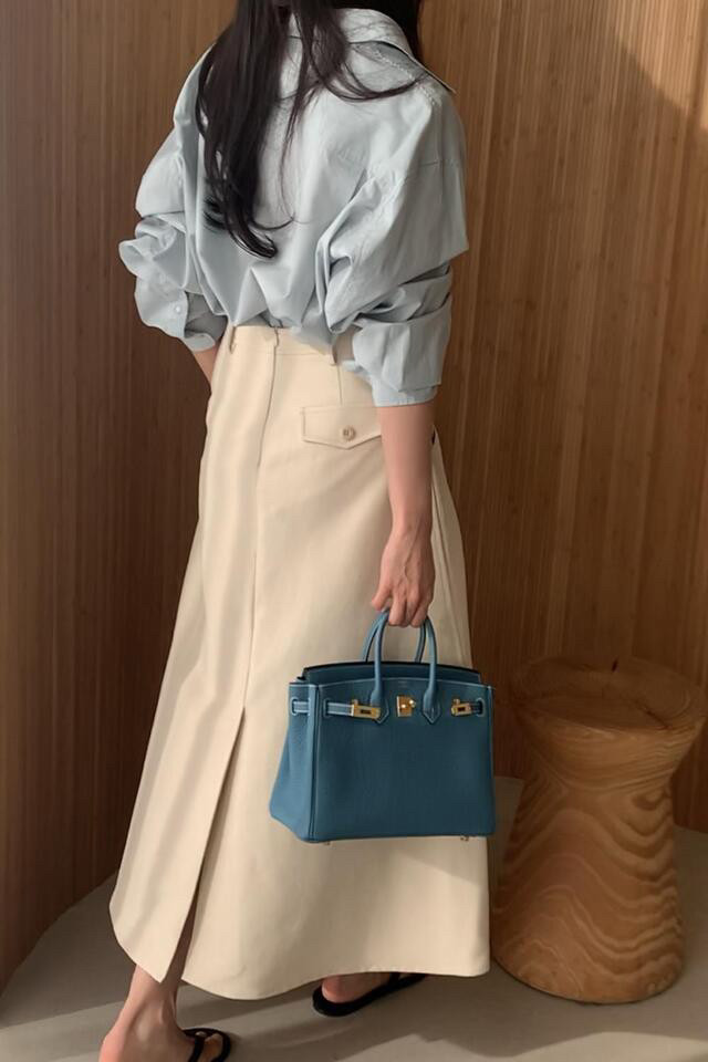 보웬 베인 A라인 스커트 새상품--3