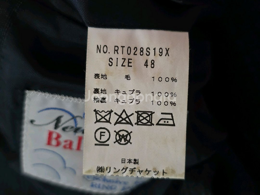 링자켓 뉴벌룬 다크네이비 시어서커 수트--7