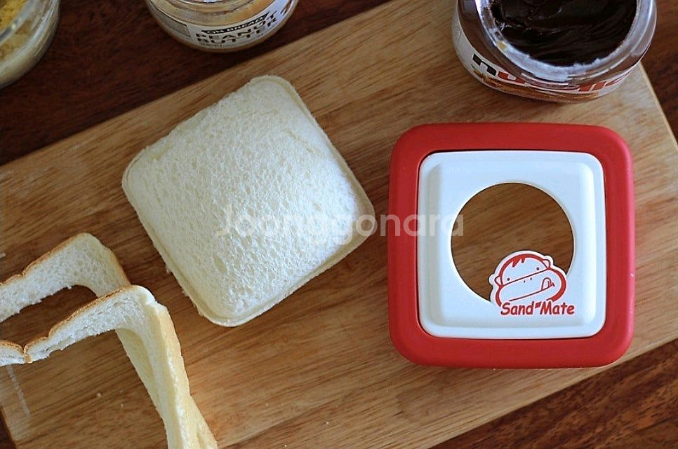 새상품) 샌드메이트 샌드위치 메이커 식빵 모양틀--0