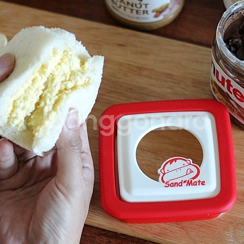 새상품) 샌드메이트 샌드위치 메이커 식빵 모양틀--3