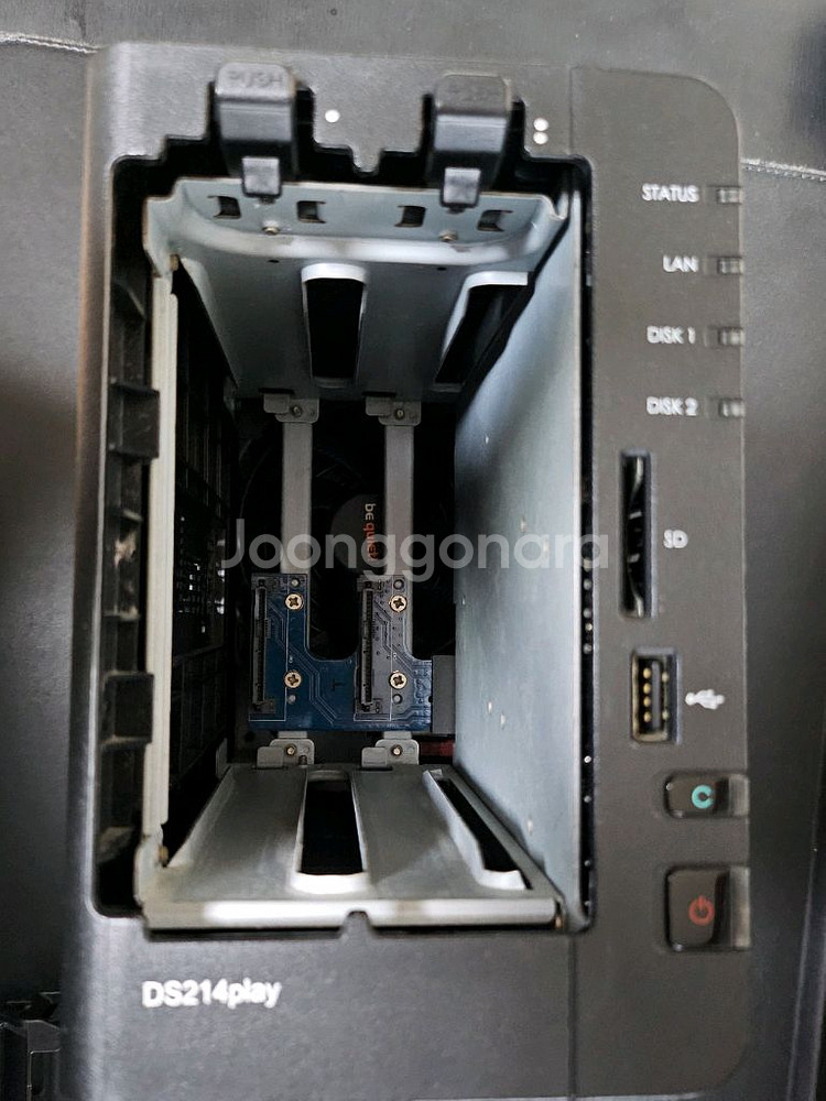 시놀로지 nas ds214play 풀박 판매합니다--6