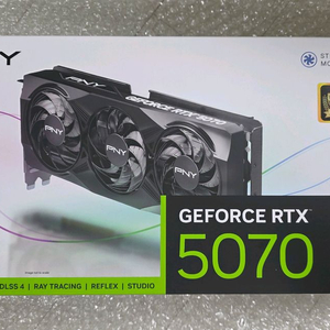 PNY RTX 5070 Triple Fan 미개봉