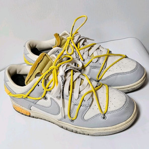 나이키 덩크 로우 Off-White 운동화 255mm