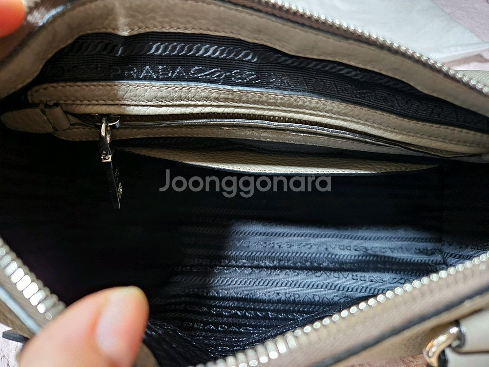 프라다 1BB022 비텔로 피닉스 토트백 숄더백--4
