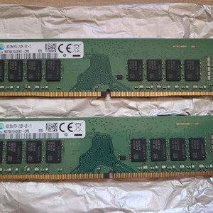 삼성 DDR4램 8G*2, 16G*2 판매합니다