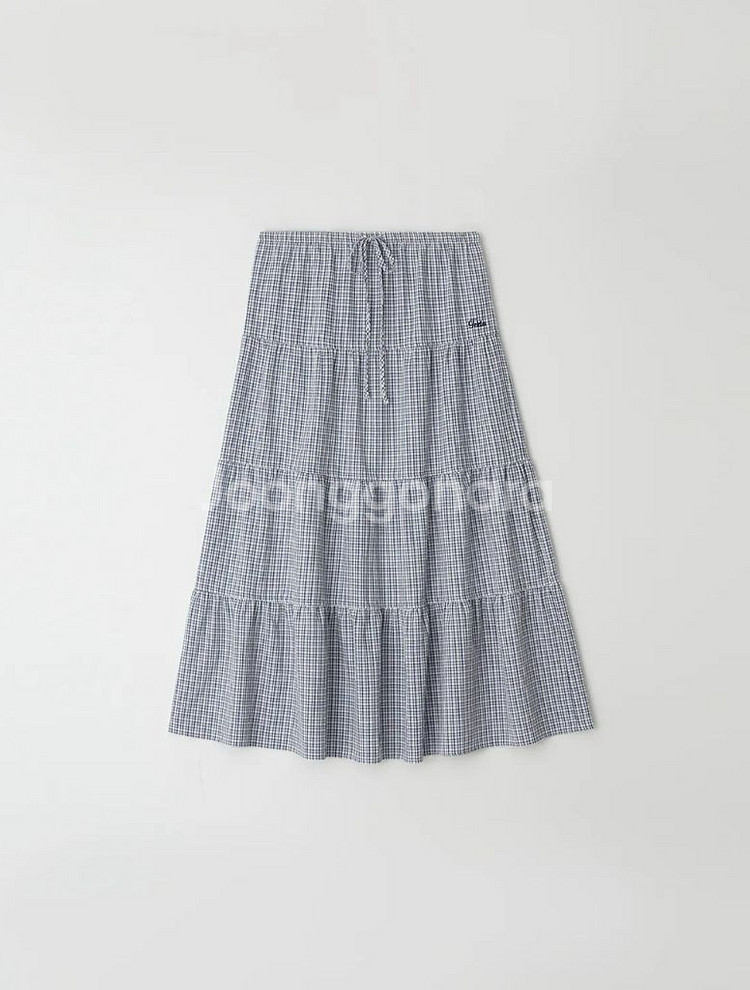 텍토 kenny check skirt_white--2