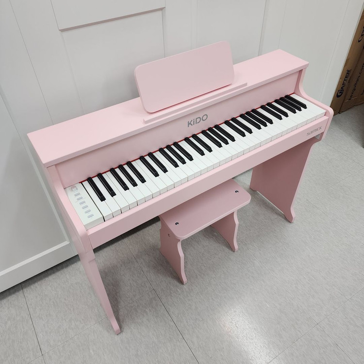 삼익 61건반 어린이 디지털피아노 KiDO 핑크 이미지