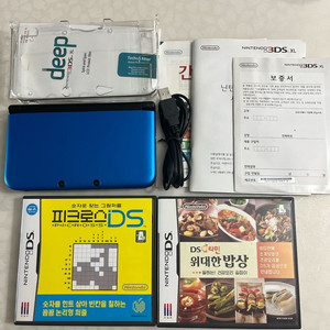 닌텐도 3ds XL 블루 한국 정발