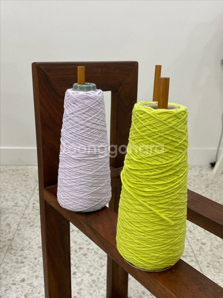 원목 실거치대 / 실홀더 / 털실꽂이 /터프팅--3