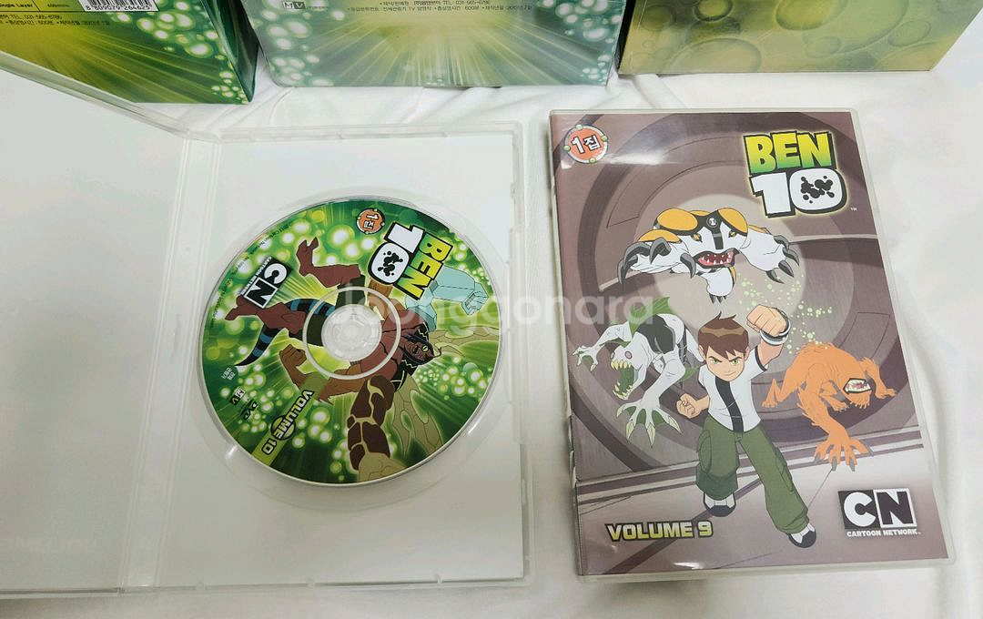 (새상품) 벤 BEN10 DVD 3종--2